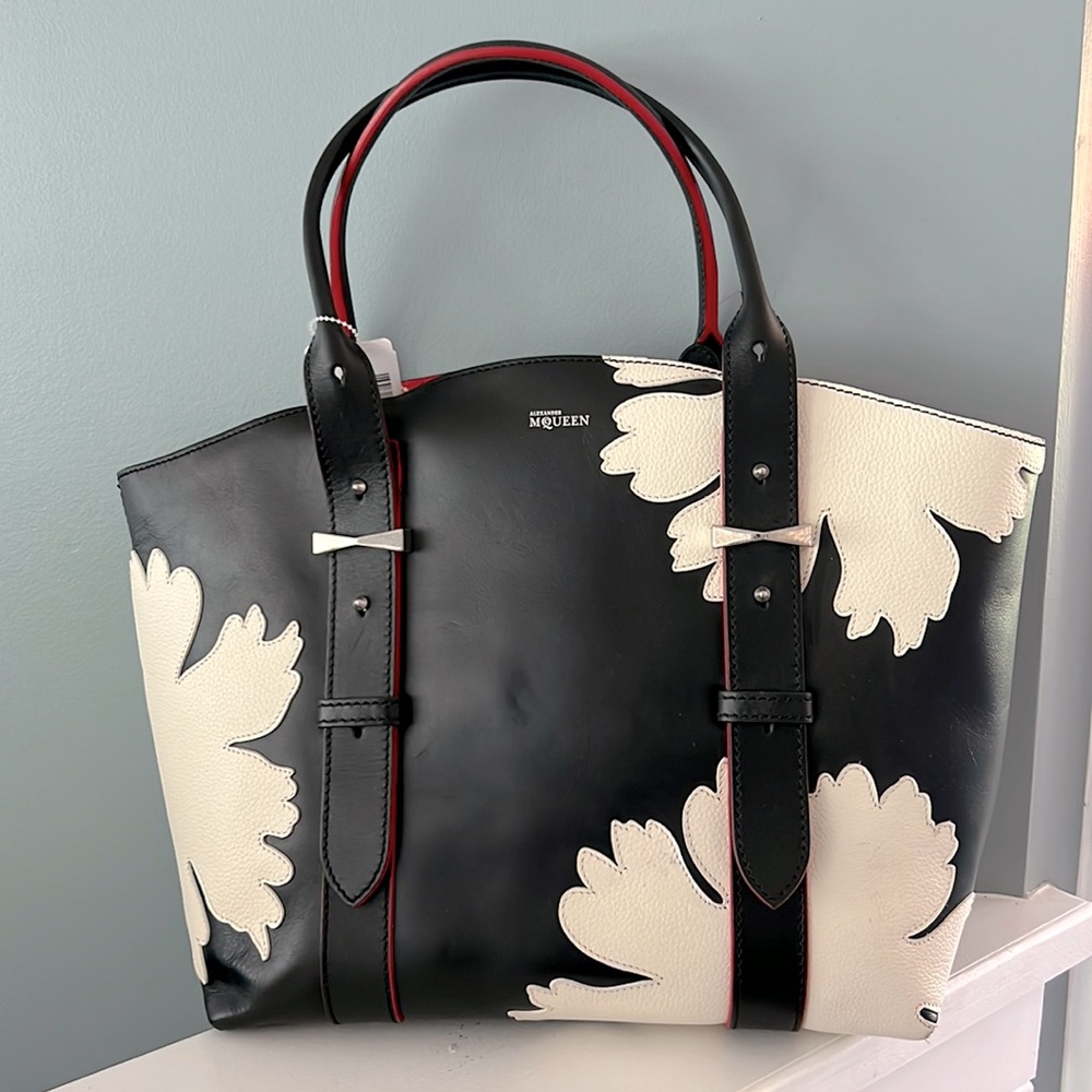 Alexander McQueen leather tote